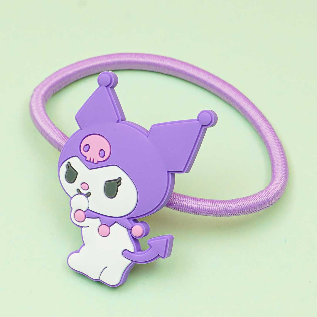 Kuromi Laughing Rubber Hair Band
