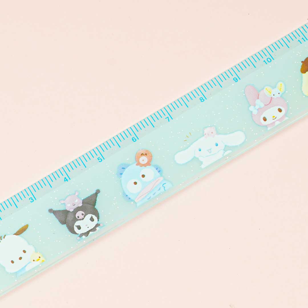 Sanrio Characters Play Time Slim Ruler