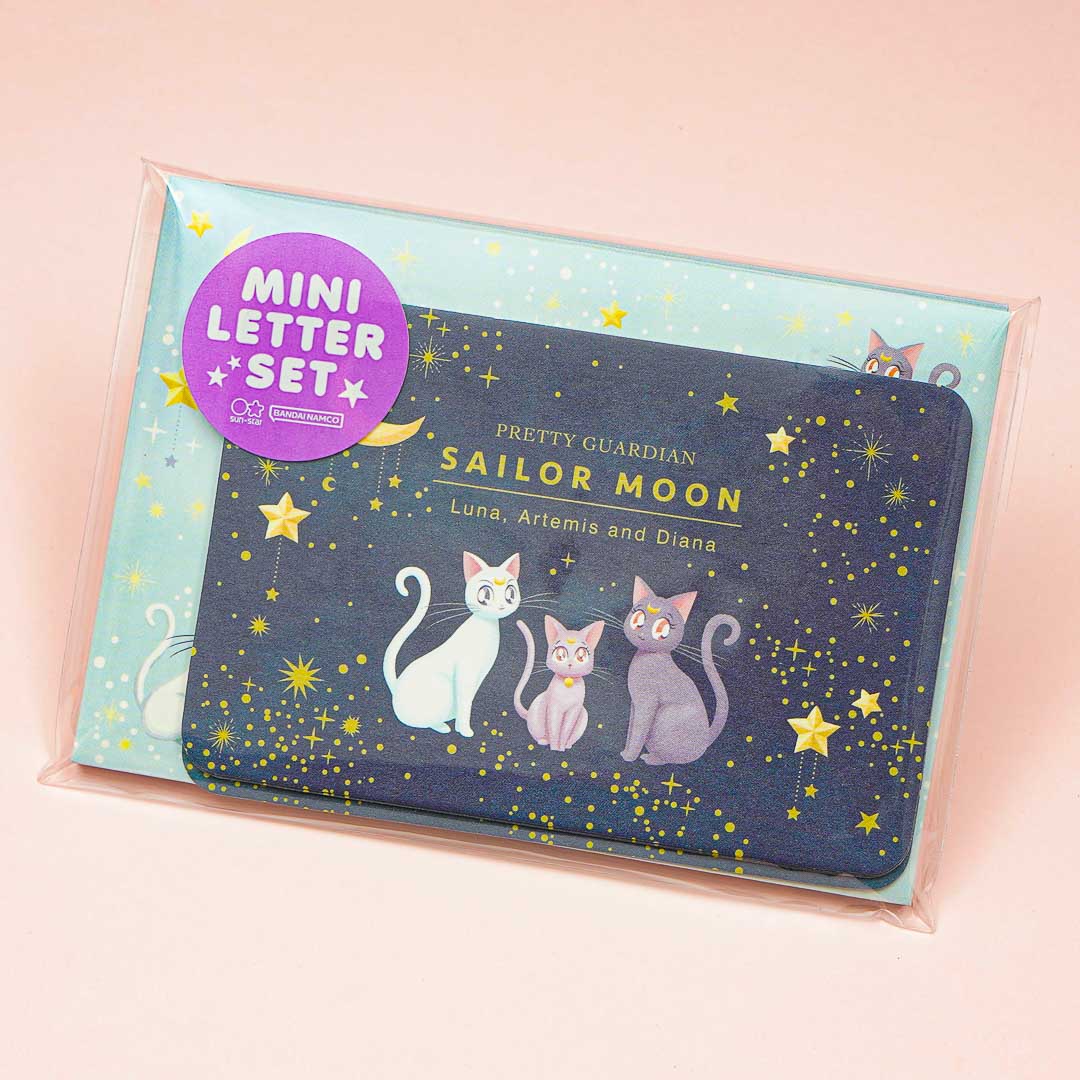 Sailor Moon Starry Cats Mini Letter Set