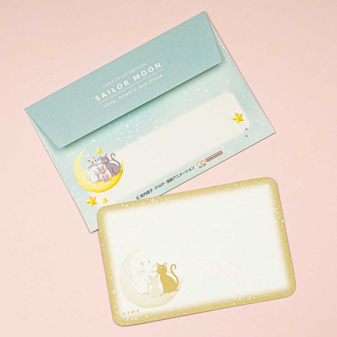 Sailor Moon Starry Cats Mini Letter Set
