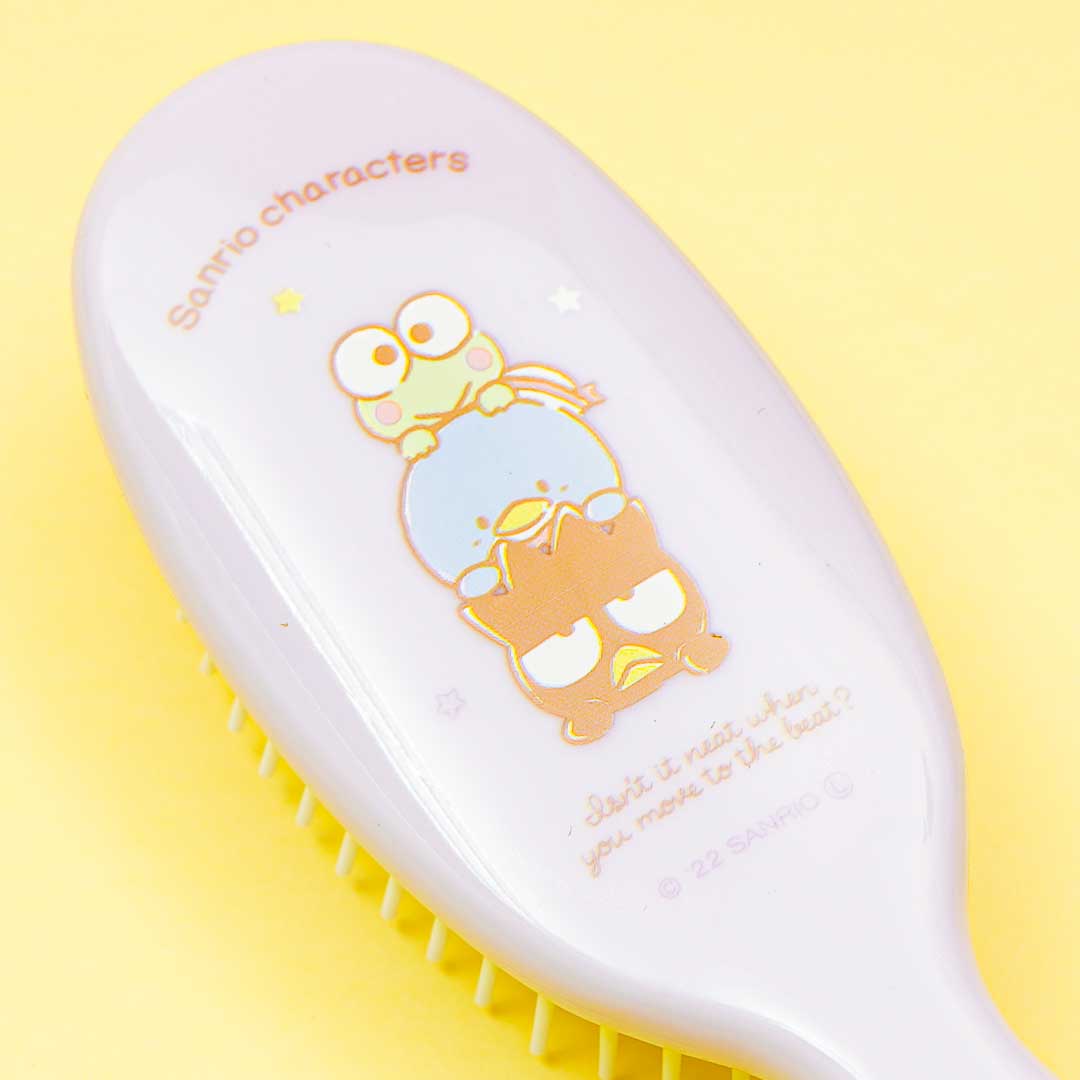 Sanrio Characters Pile Up Hairbrush