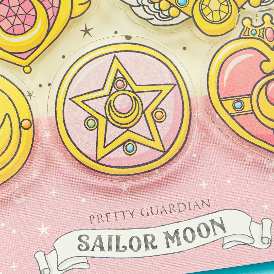 Sailor Moon Pretty Guardian Acrylic Clip Set