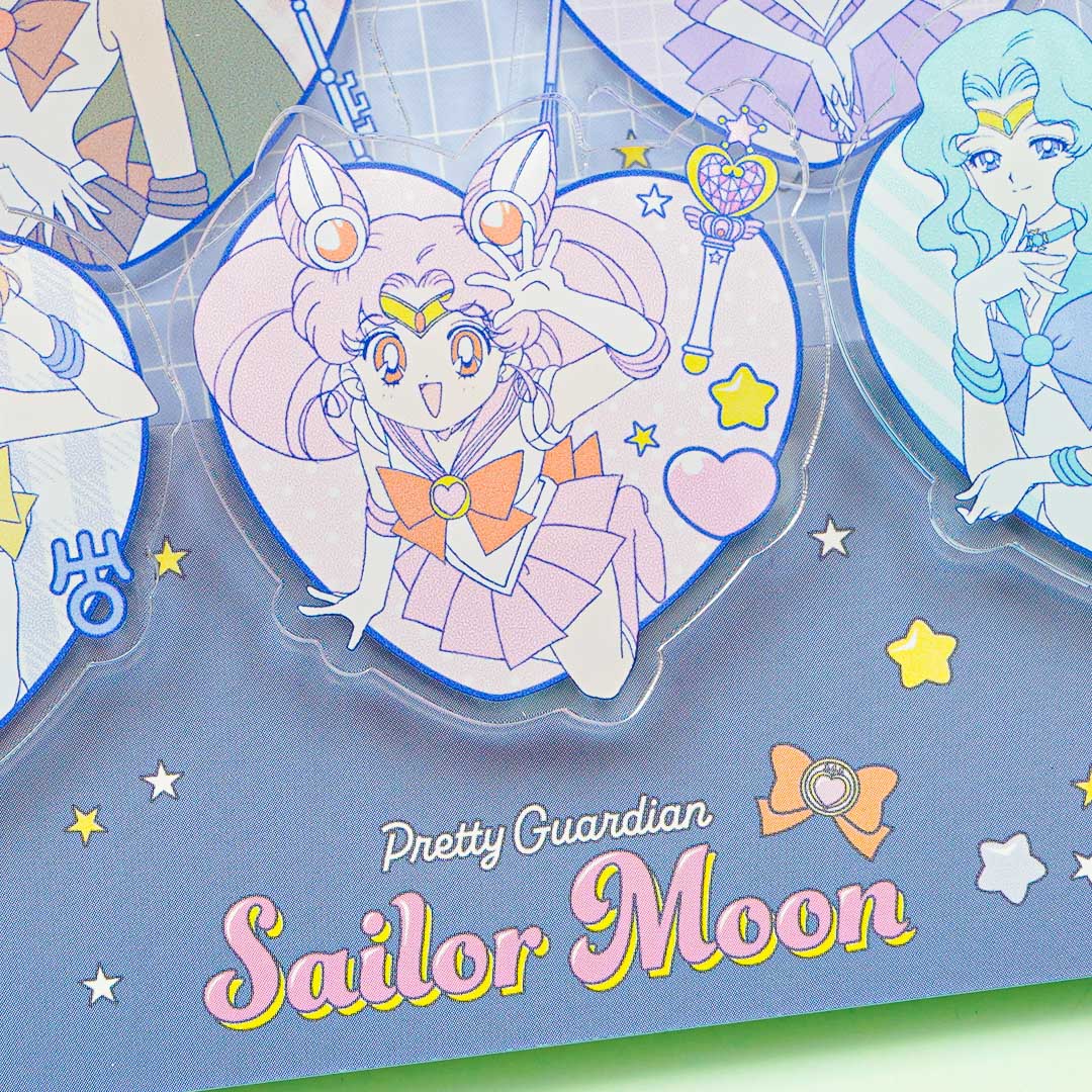 Sailor Moon Pretty Guardian Transformation Acrylic Clip Set
