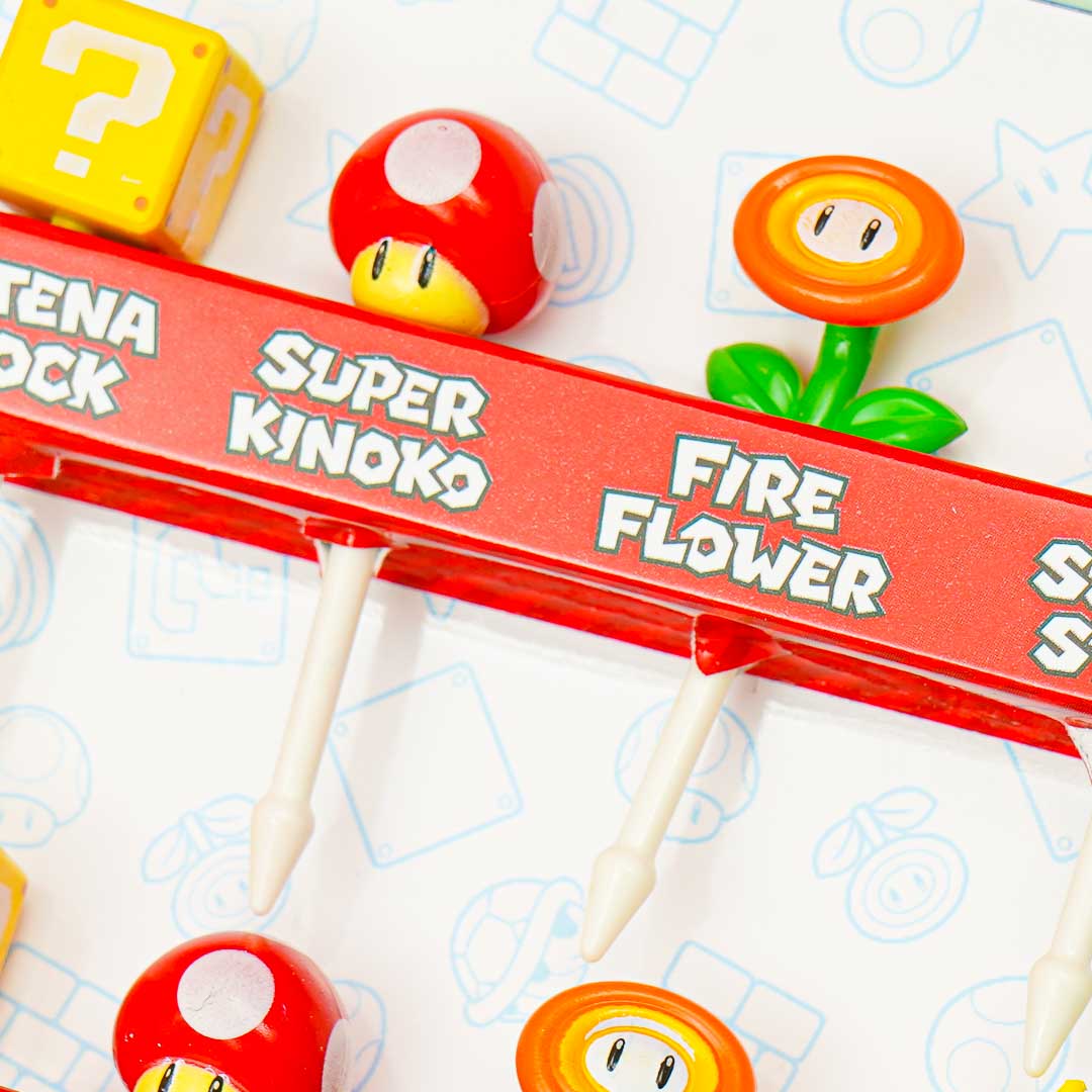 Super Mario Food Pick Set