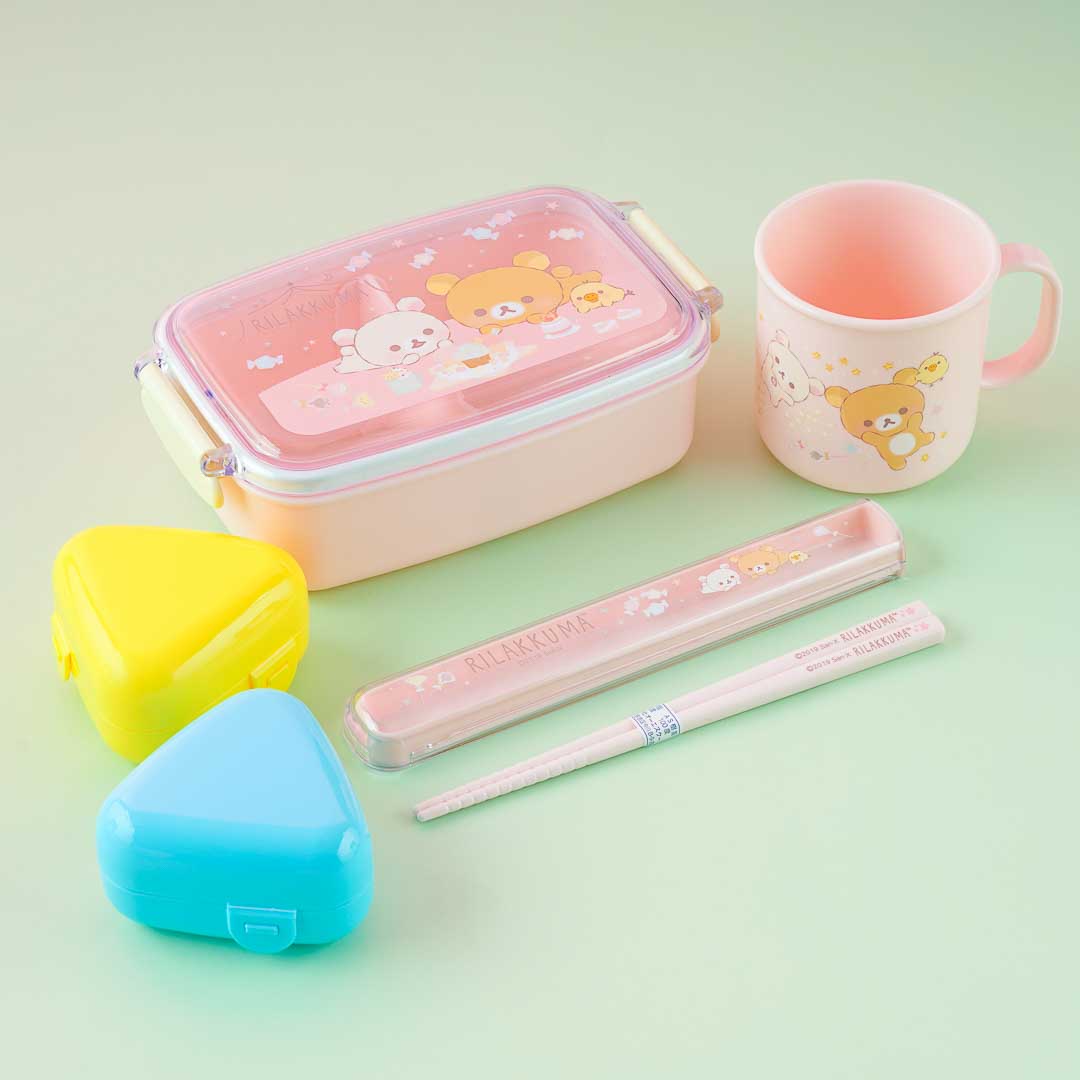 Rilakkuma & Friends Dessert Time Bento Meal Set