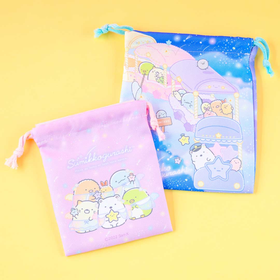 Sumikko Gurashi Starry Sky Pouch Set