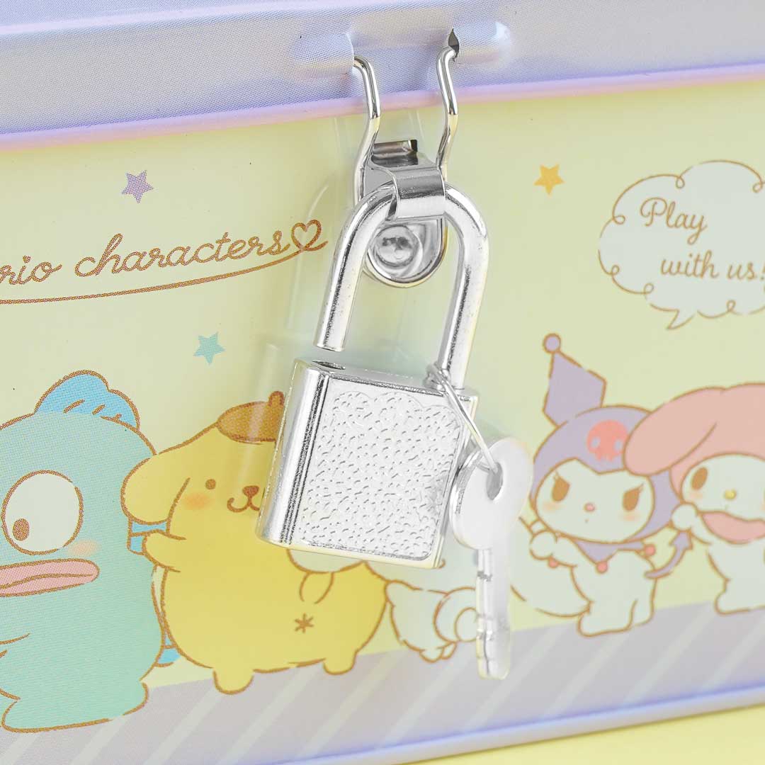 Sanrio Characters Playtime Can Bank With Lock