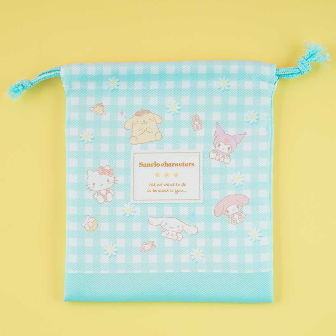 Sanrio Characters Drawstring Pouch Set