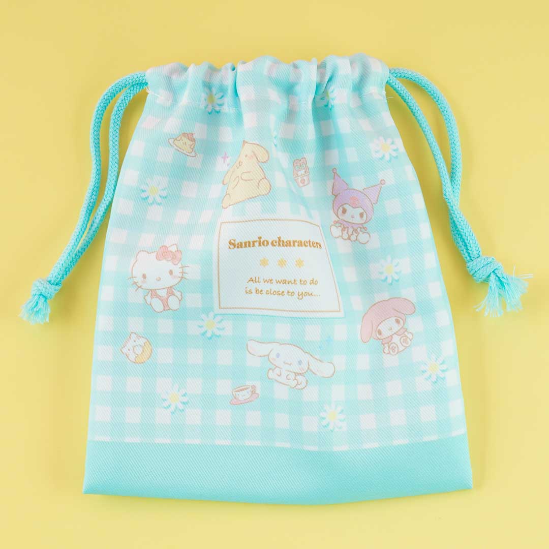 Sanrio Characters Drawstring Pouch Set