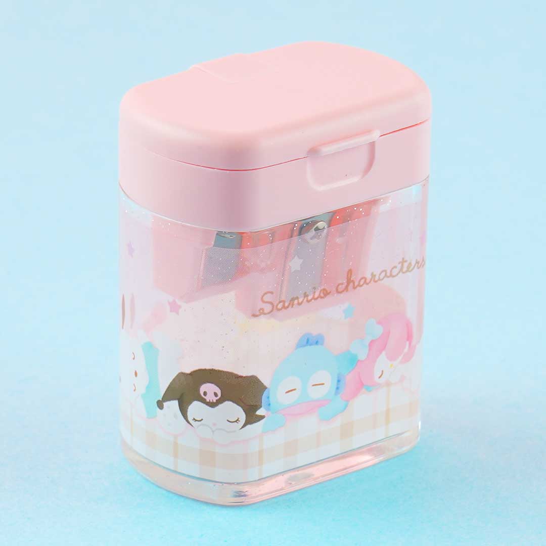 Sanrio Characters Sleepy Time Twin Pencil Sharpener