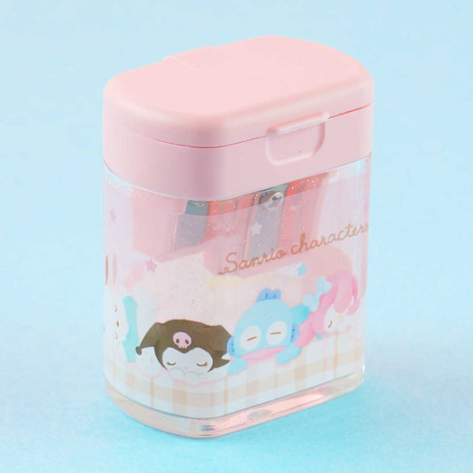 Sanrio Characters Sleepy Time Twin Pencil Sharpener