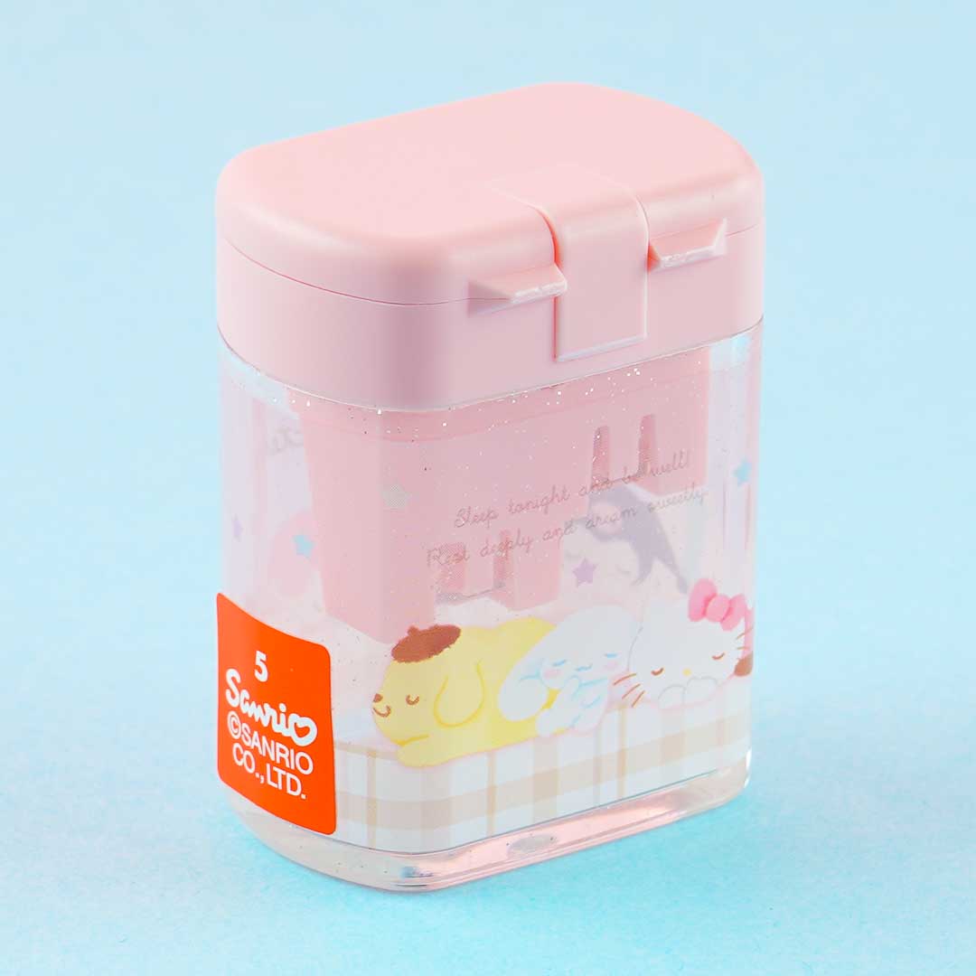 Sanrio Characters Sleepy Time Twin Pencil Sharpener