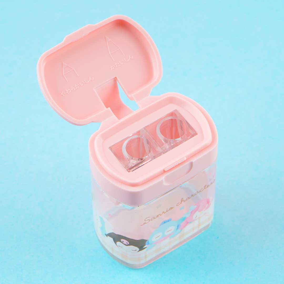 Sanrio Characters Sleepy Time Twin Pencil Sharpener