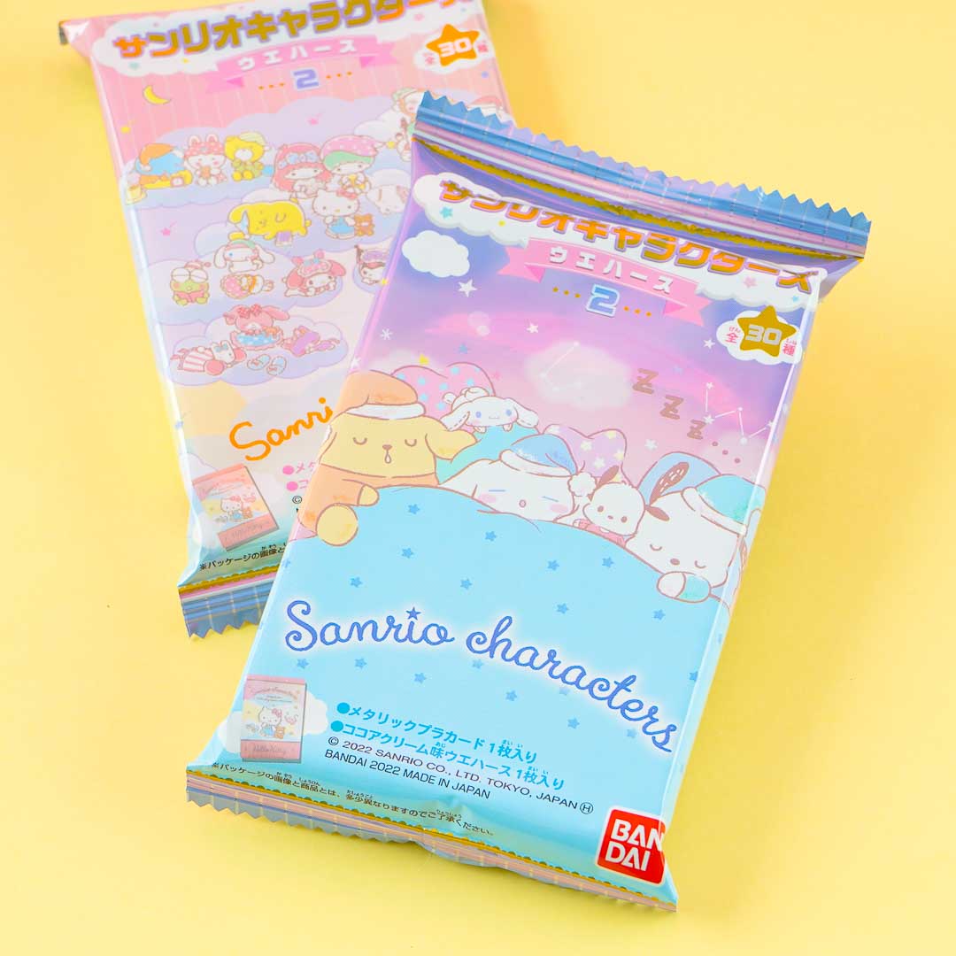 Sanrio Characters Sleep Time 2 Wafer & Card