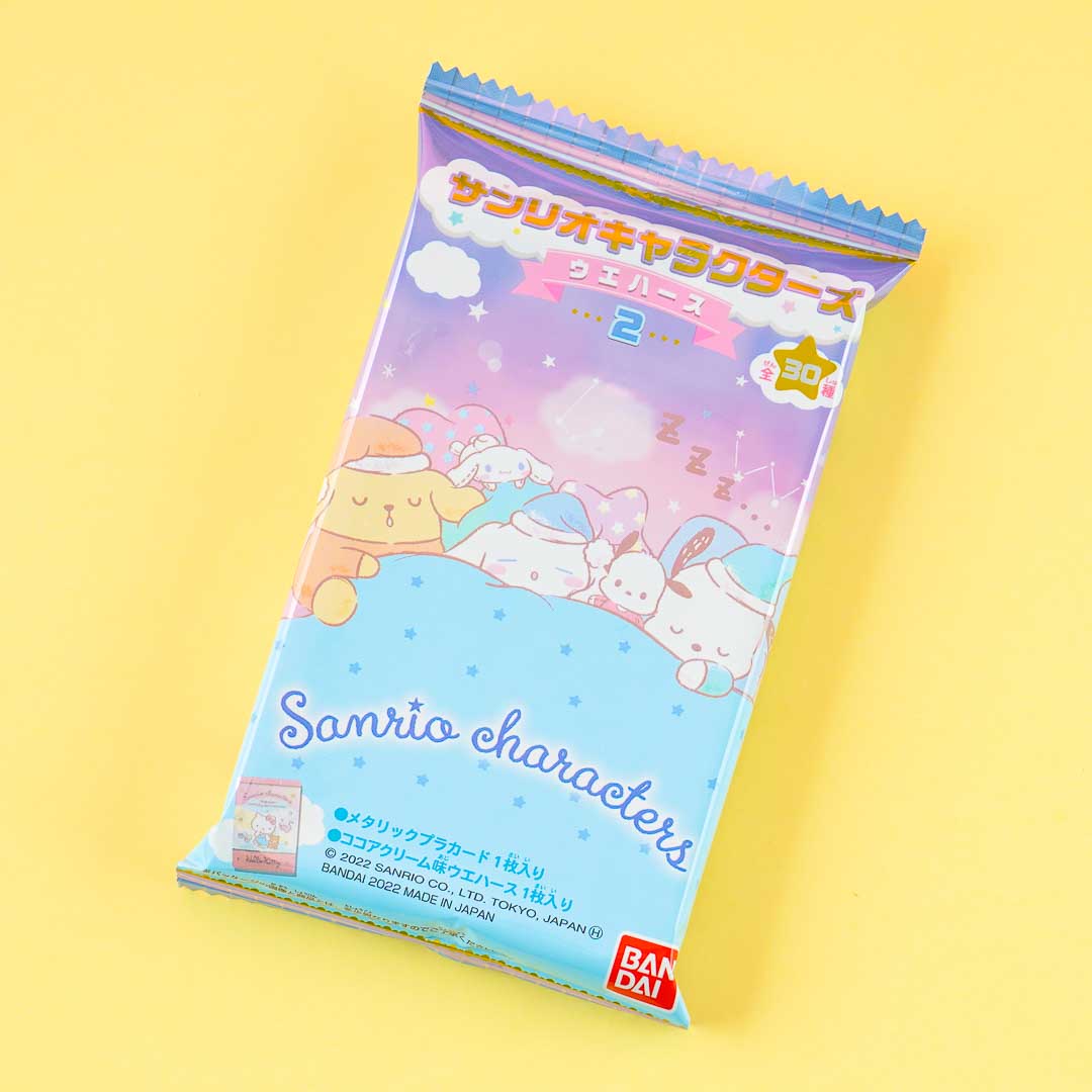 Sanrio Characters Sleep Time 2 Wafer & Card