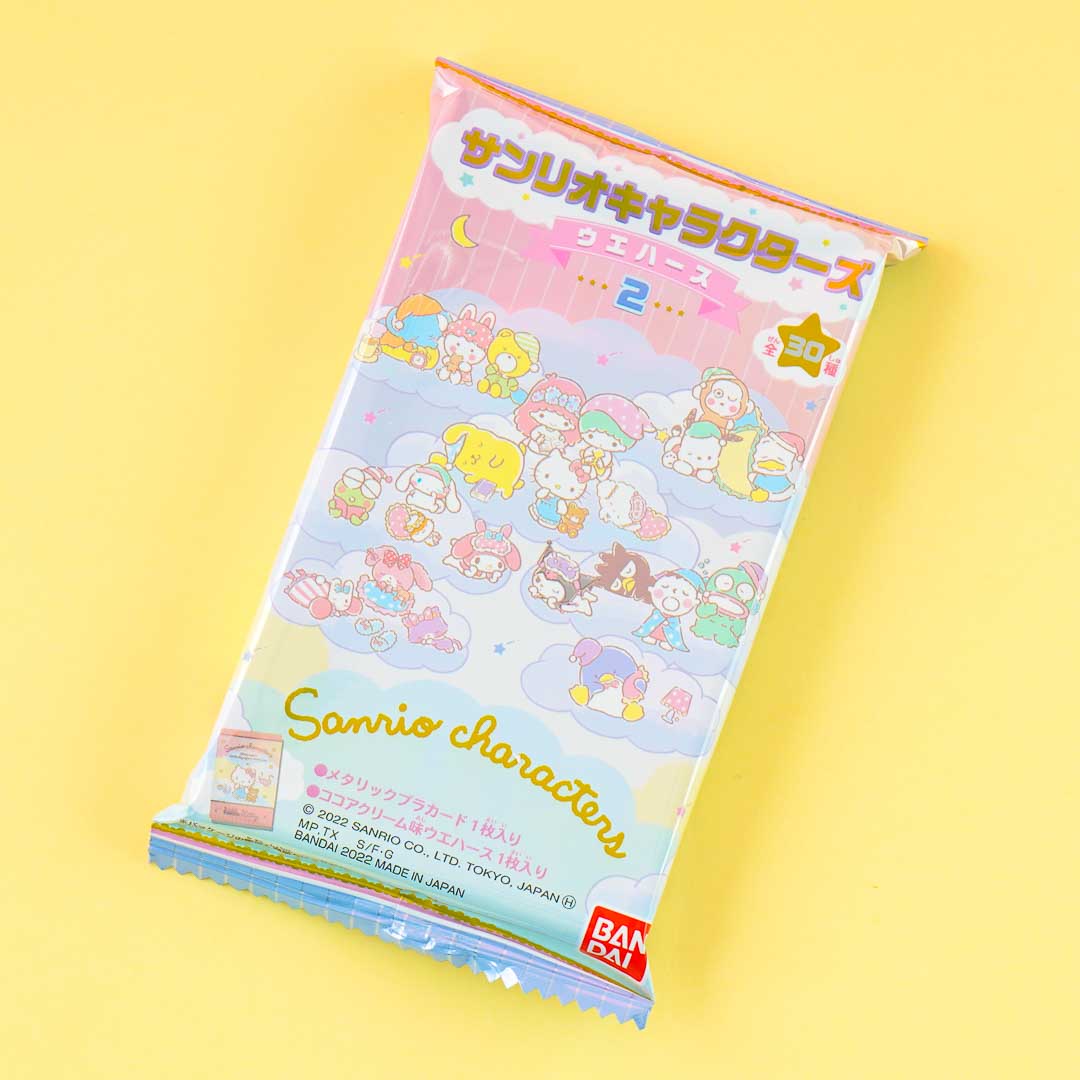 Sanrio Characters Sleep Time 2 Wafer & Card