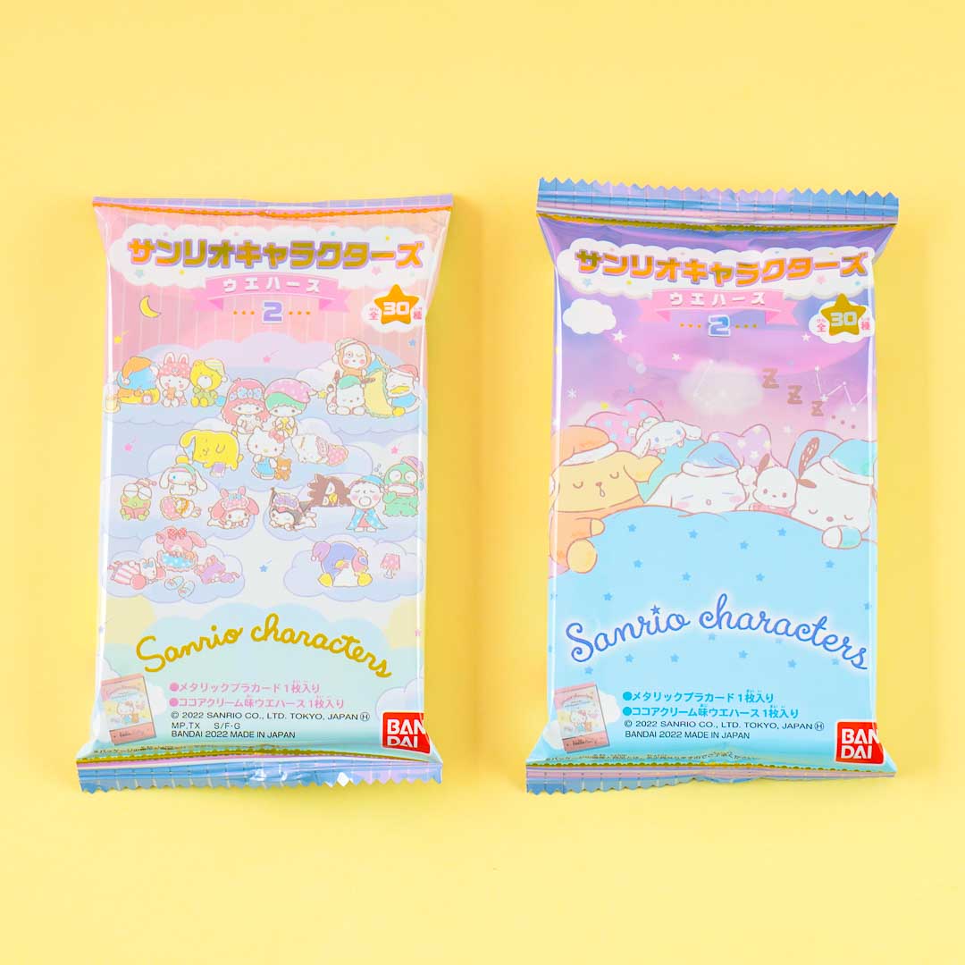 Sanrio Characters Sleep Time 2 Wafer & Card