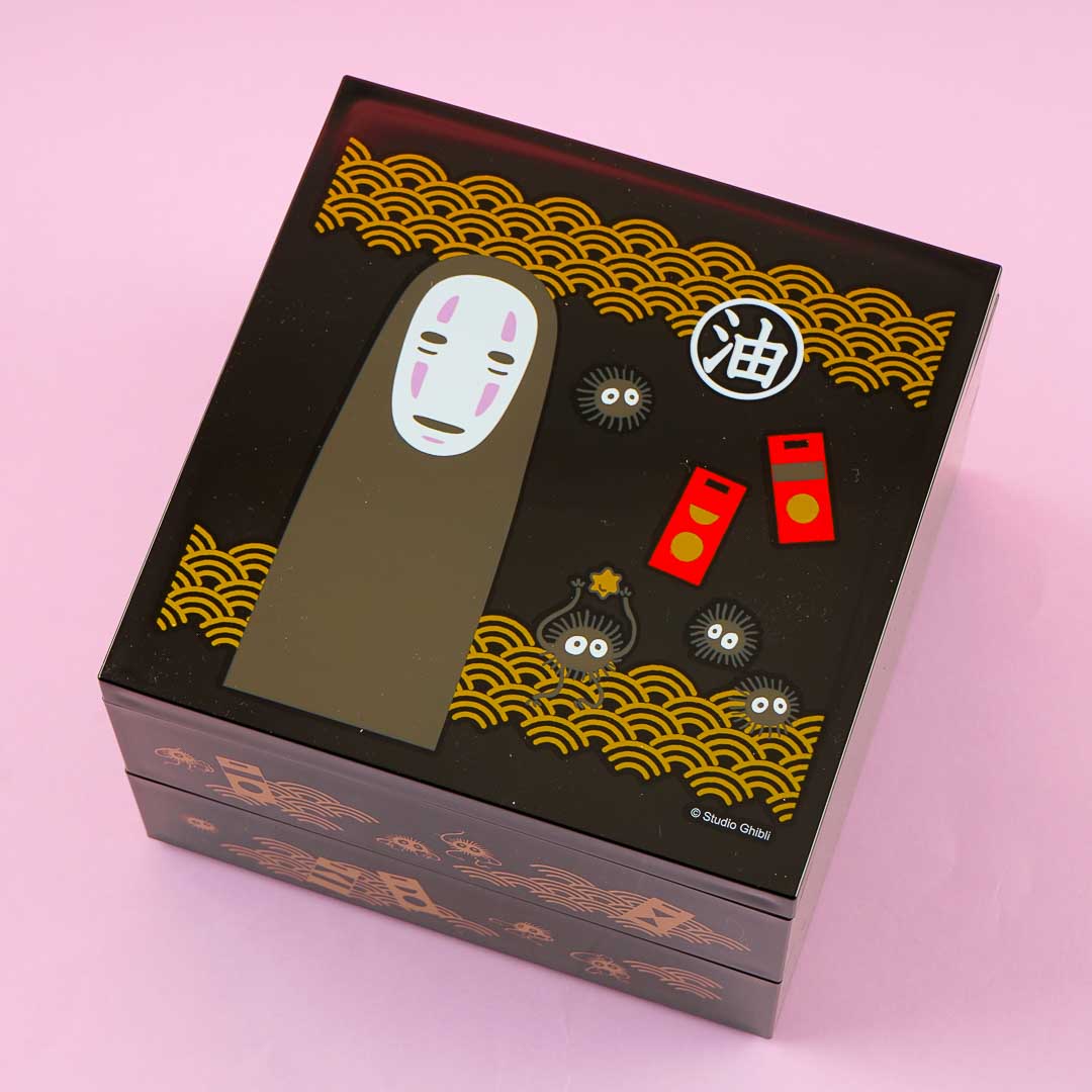 Spirited Away No-Face Traditional Bento Box Set