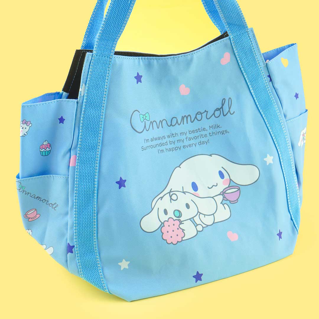 Cinnamoroll & Milk Balloon Shoulder Bag - Large