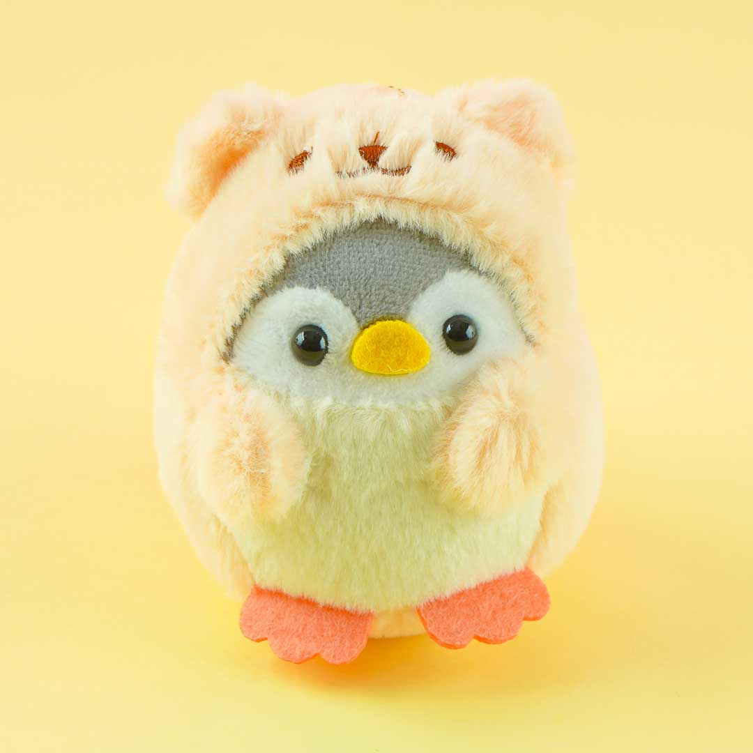 Penguin Bear Dress-Up Plushie Charm & Keychain