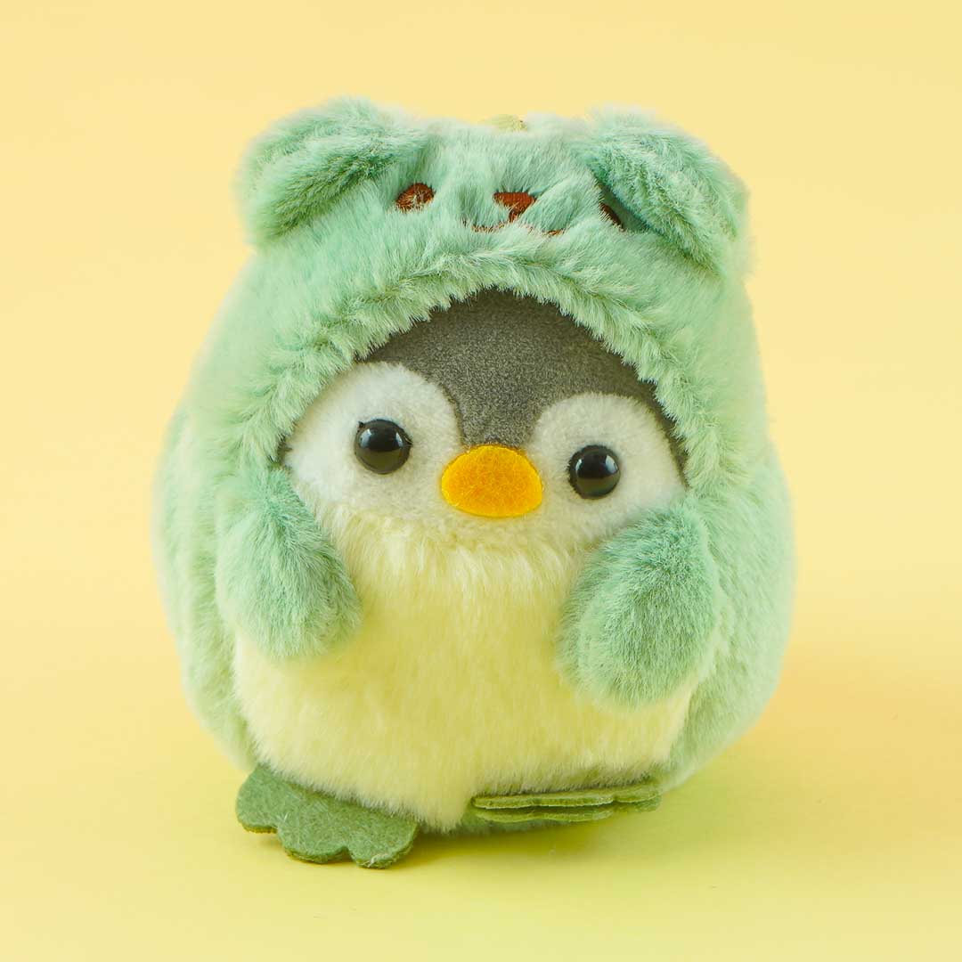 Penguin Bear Dress-Up Plushie Charm & Keychain
