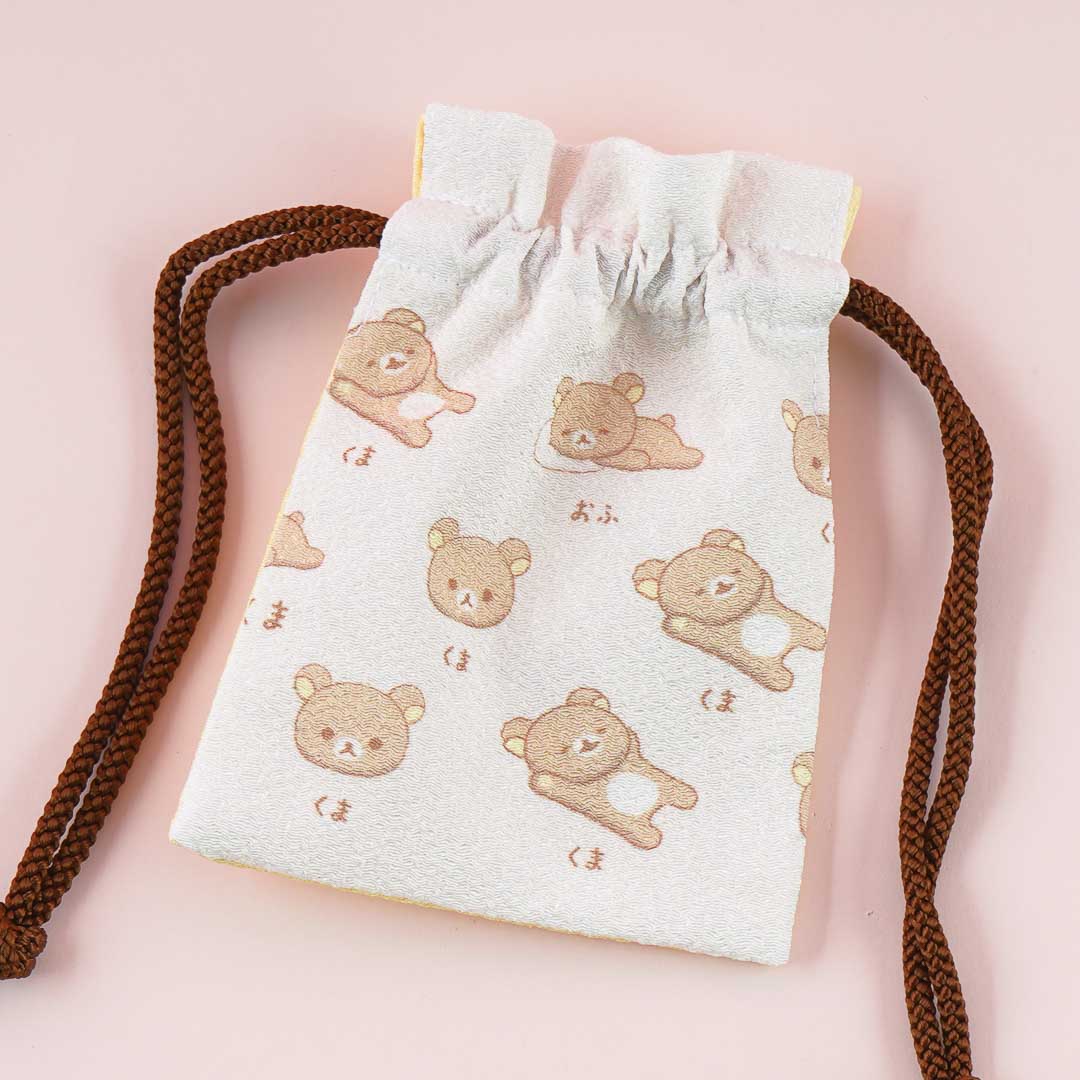 Rilakkuma Nap Time Drawstring Pouch