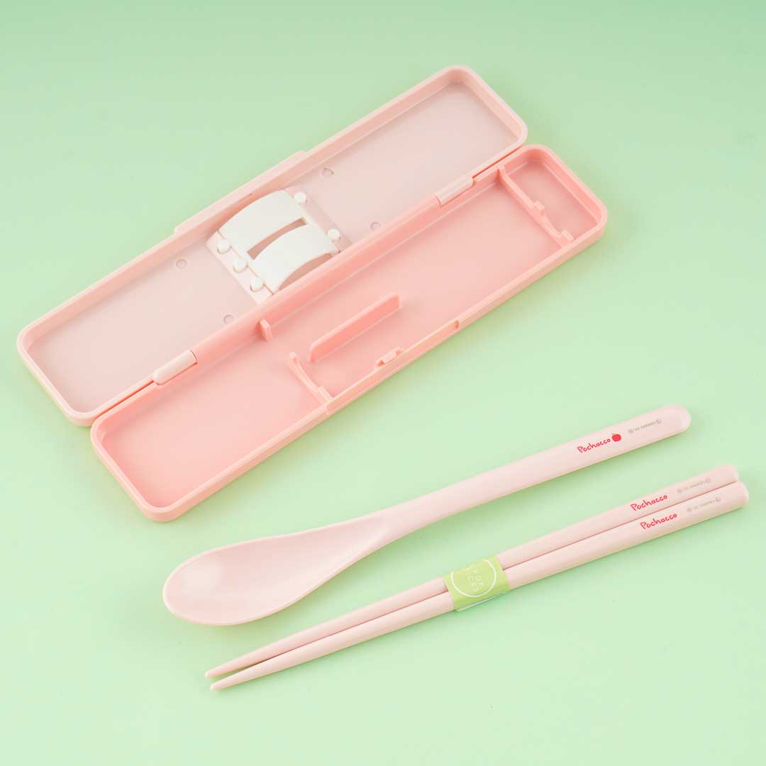 Pochacco Chopsticks & Spoon Set