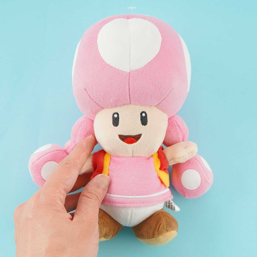 Super Mario All-Star Plushie - Toadette / Medium