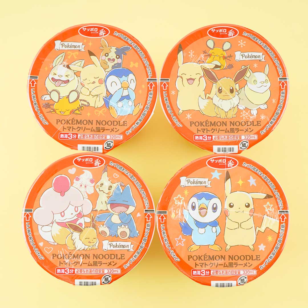 Pokemon Noodle Tomato Cream Ramen