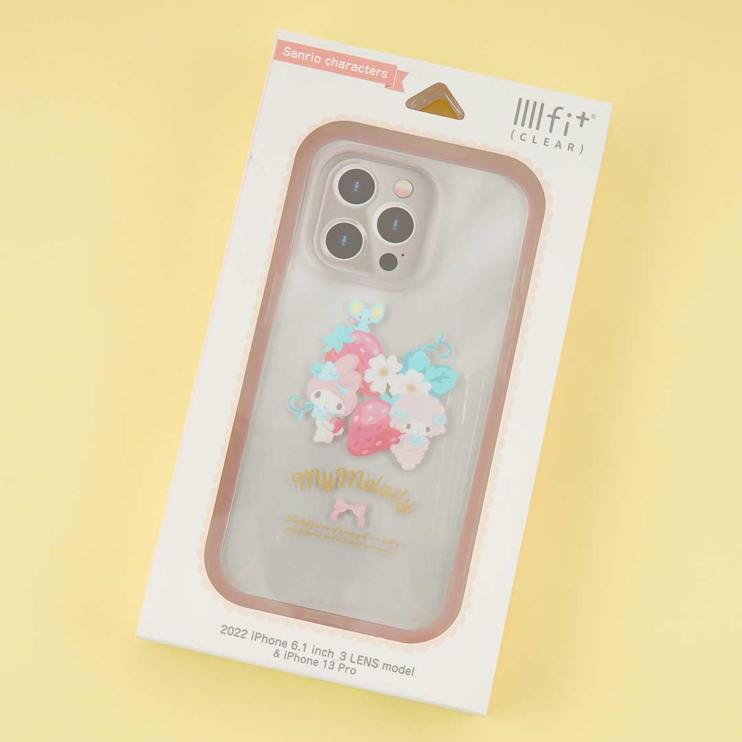 My Melody Strawberry Love IIIIfit Clear Phone Case for iPhone