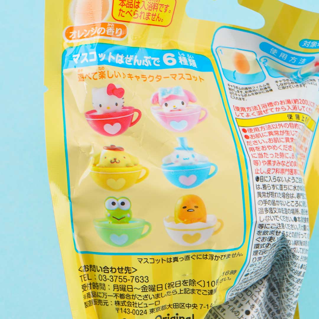 Sanrio Characters Teacup Toy & Bath Salt Ball - Soap