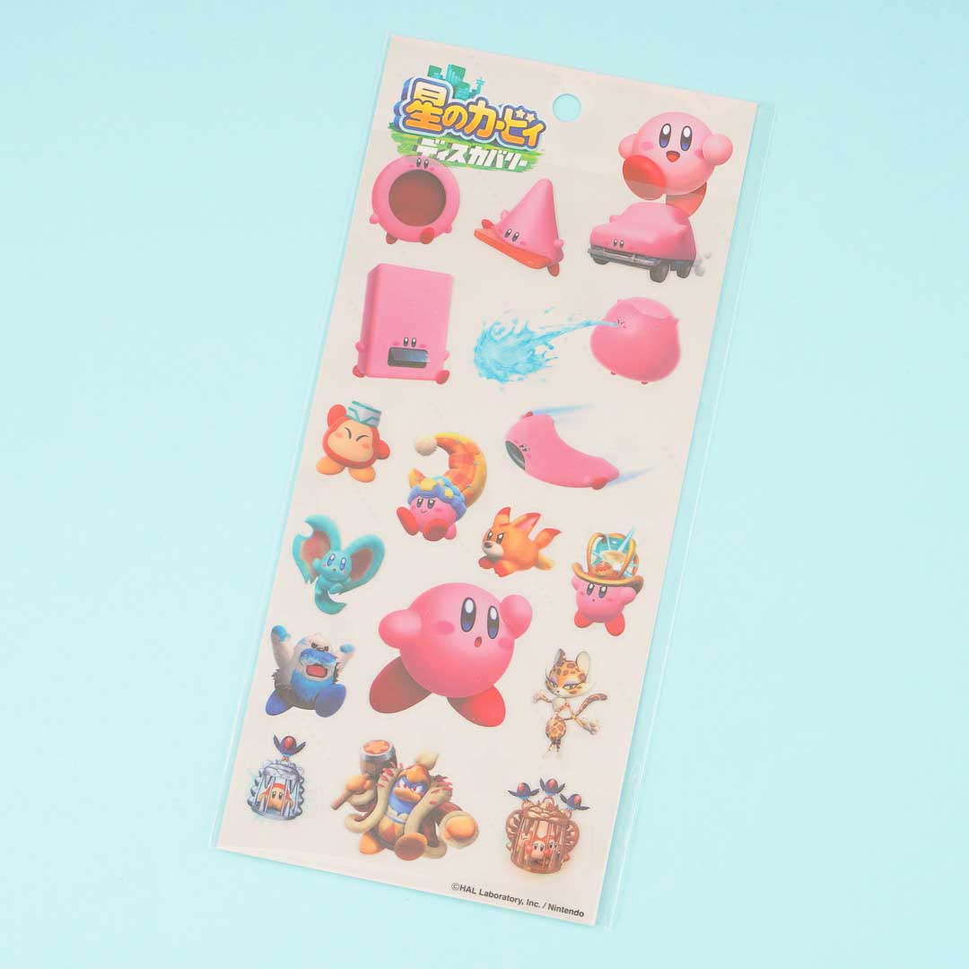 Kirby's Dream Land Discovery Stickers