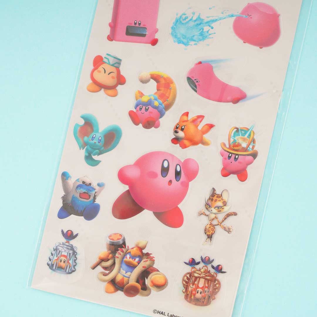 Kirby's Dream Land Discovery Stickers