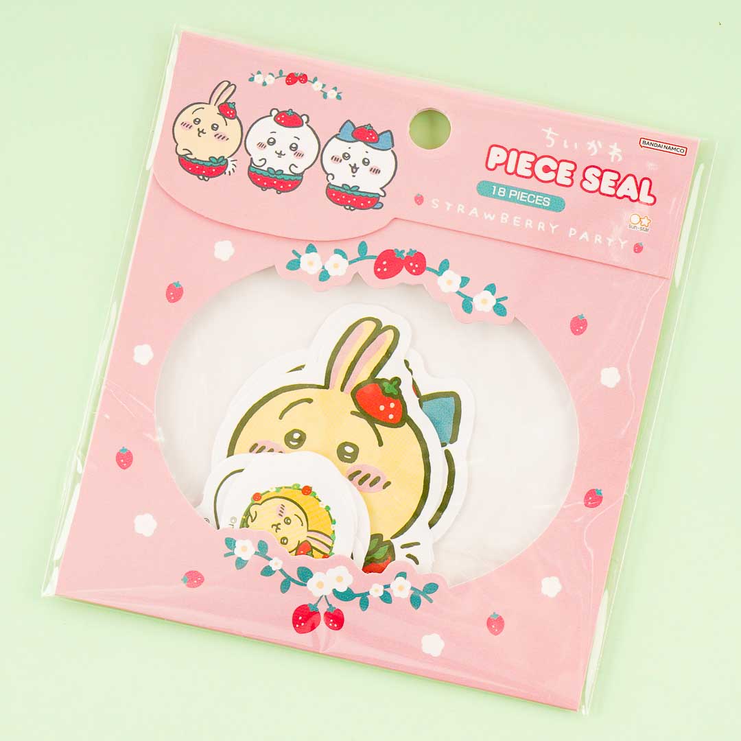Chikawa Strawberry Pants Piece Seal Stickers