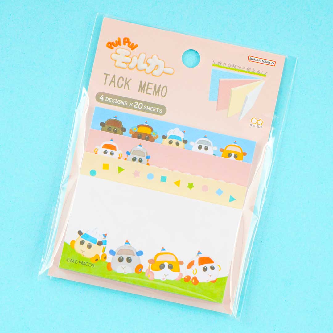 Pui Pui Molcar Tack Memo Sticky Notes