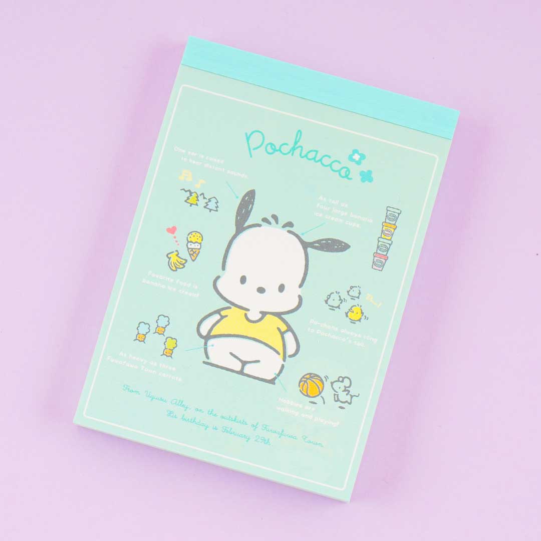 Pochacco Favorite Mini Memo Pad