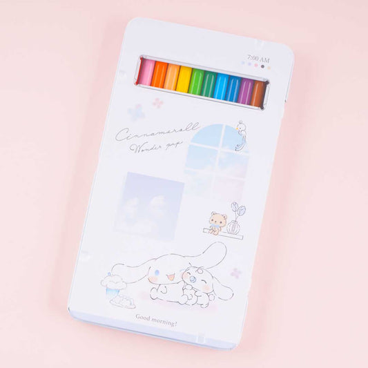 Cinnamoroll & Milk Colored Pencil Set