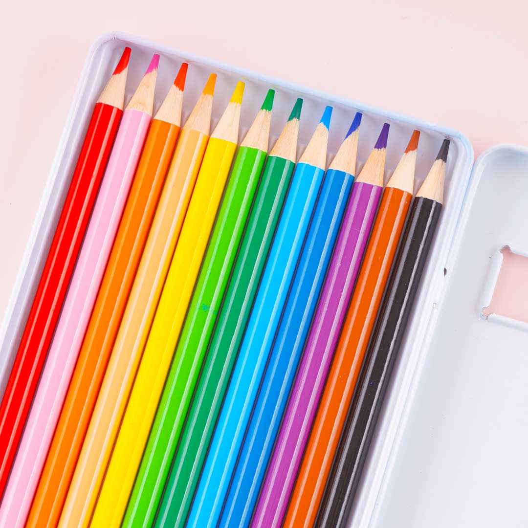 Cinnamoroll & Milk Colored Pencil Set