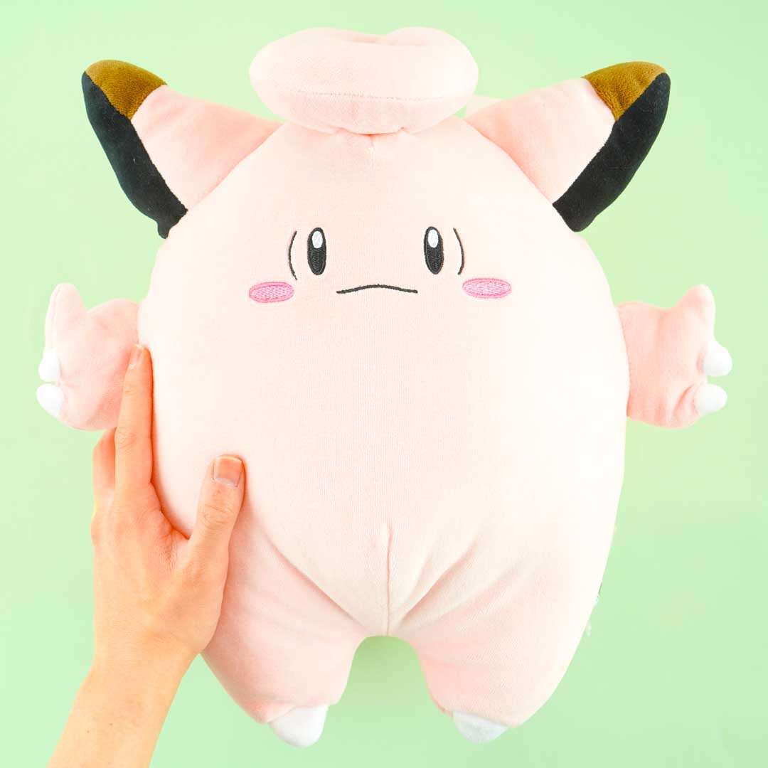 Pokemon Mochi Fuwa Cushion Plushie - Clefairy / Big