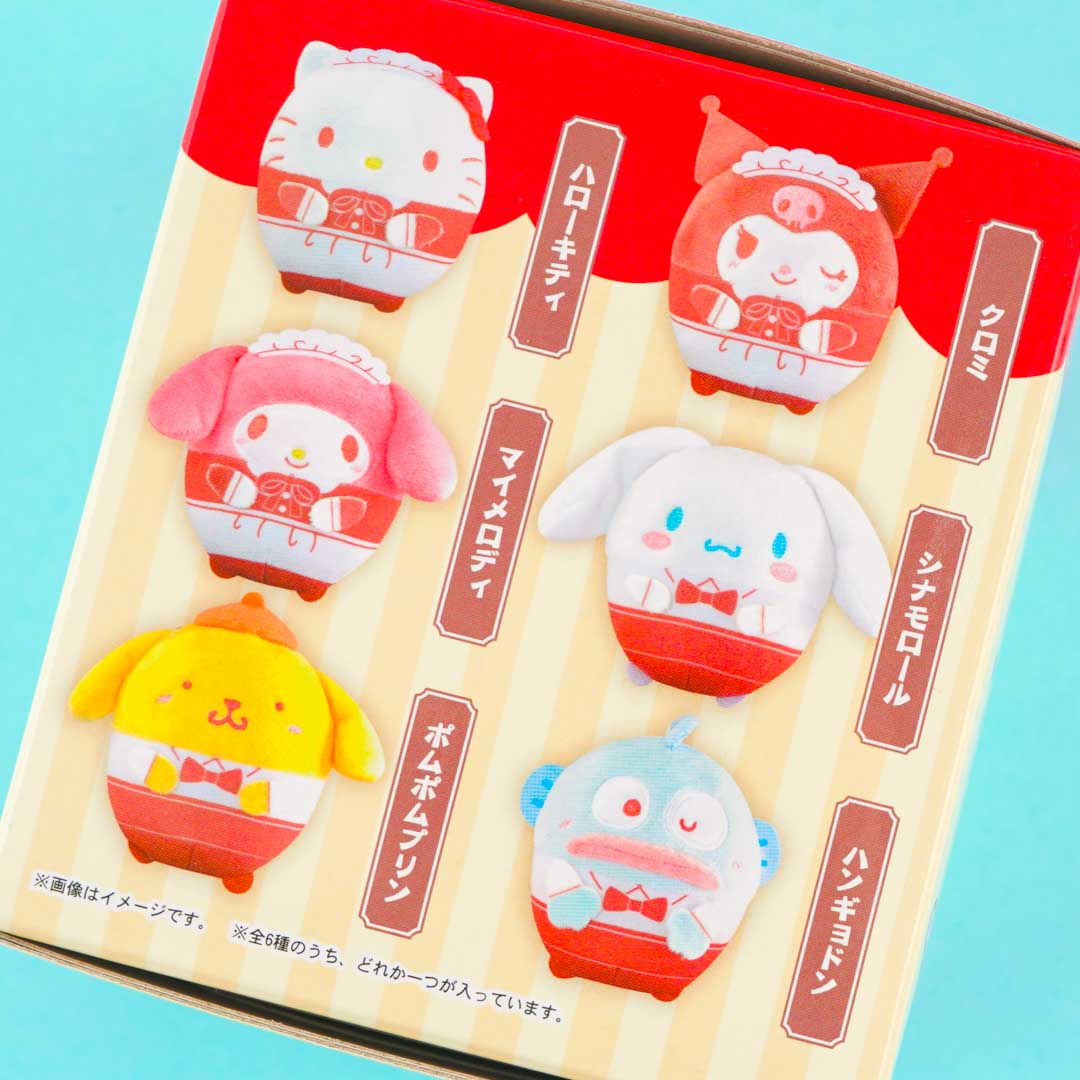 Sanrio Characters Fuwakororin Diner Plushie Charm