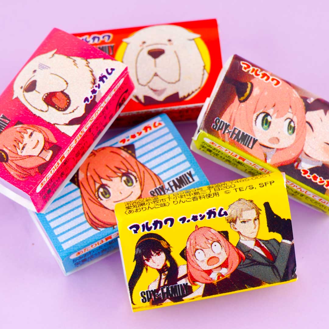 Spy x Family Green Apple Gum Set - 5pcs
