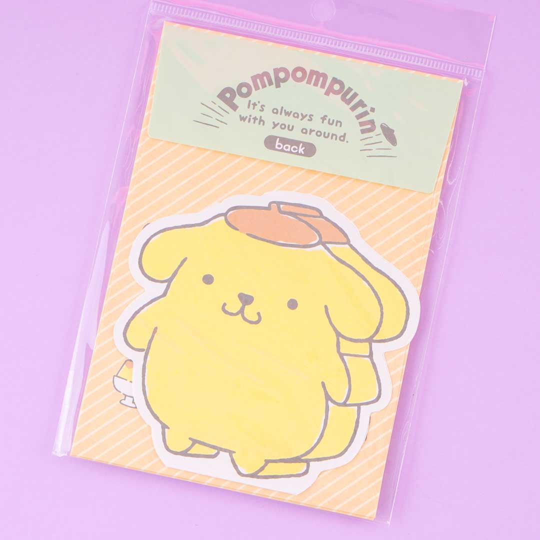Pompompurin Die-cut Letter Set