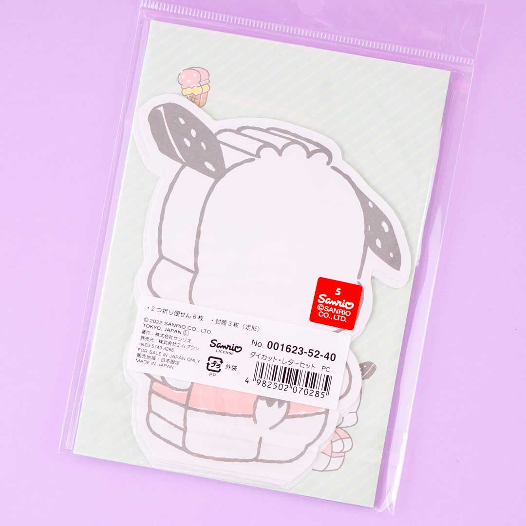 Pochacco Die-cut Letter Set