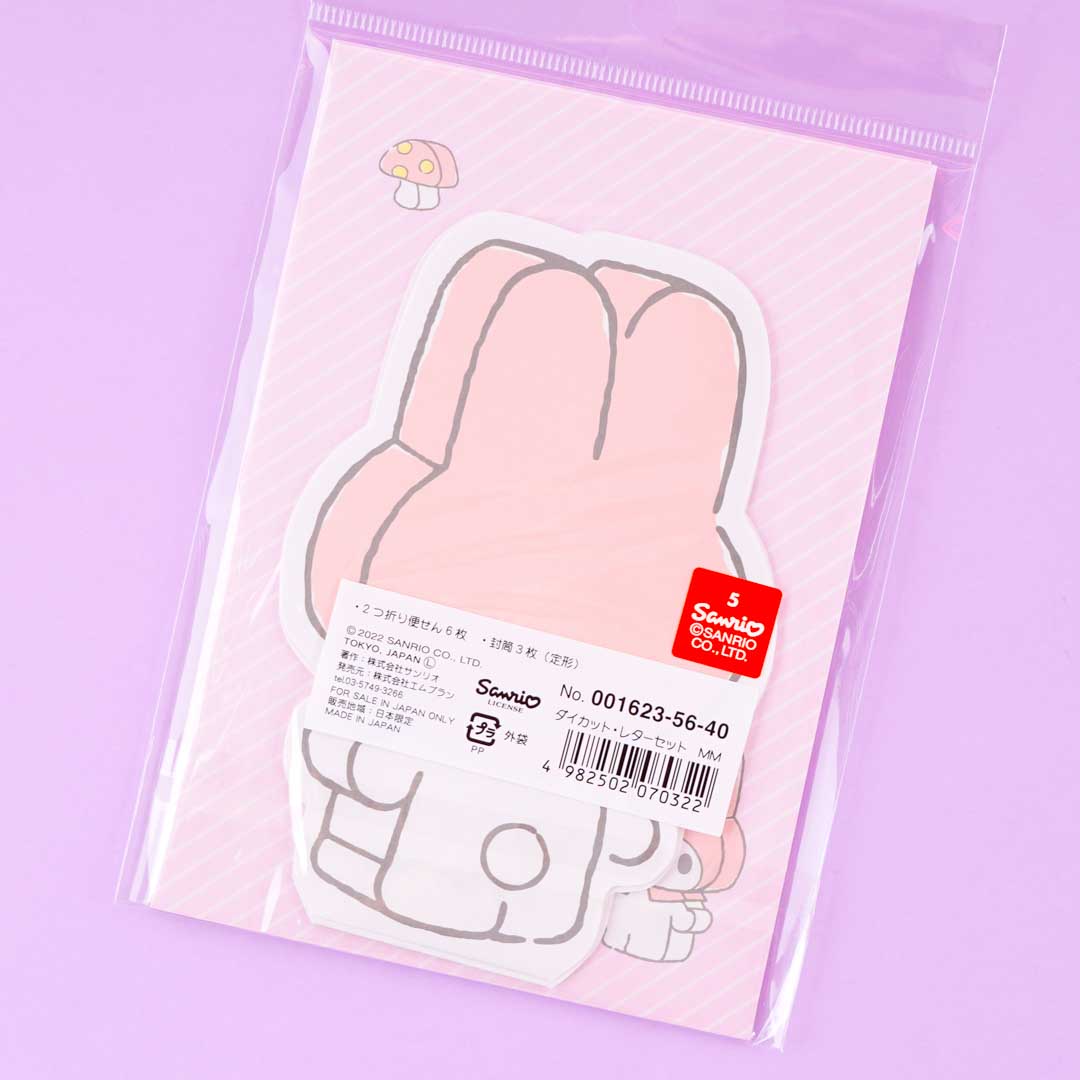 My Melody Die-cut Letter Set