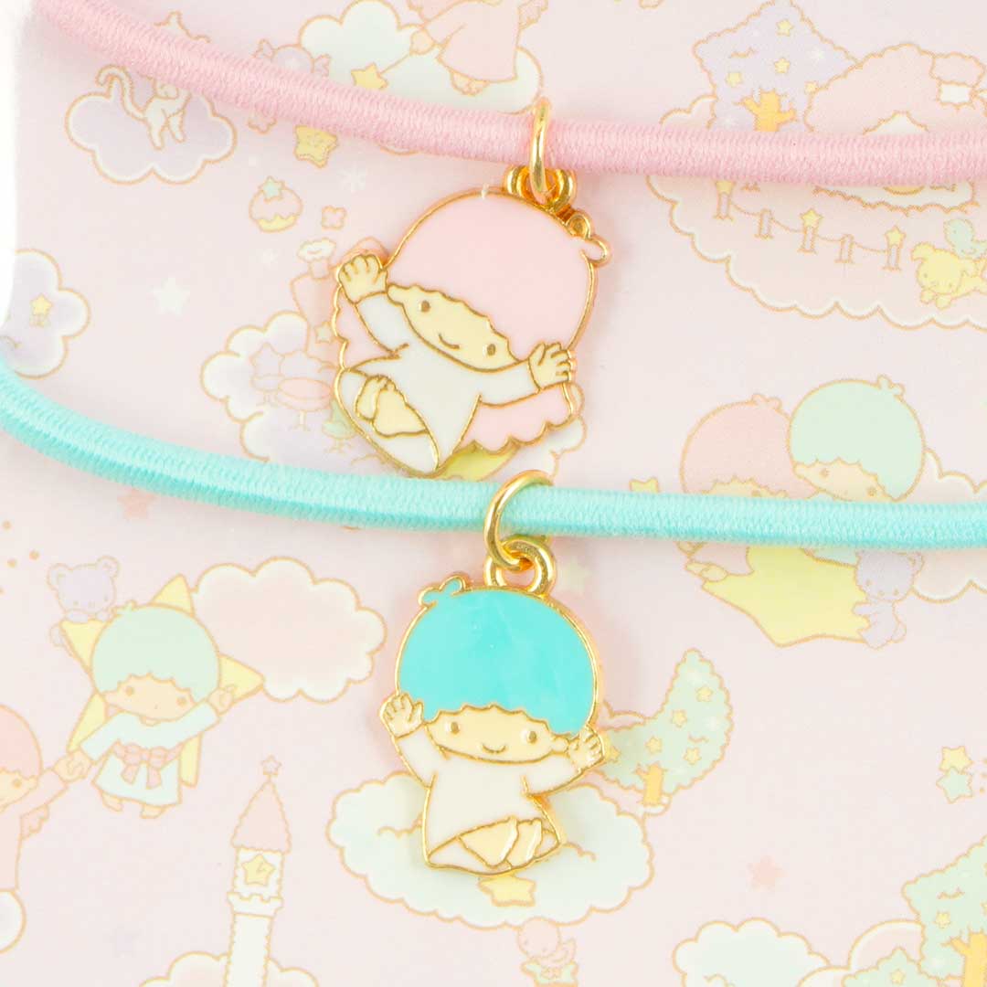 Little Twin Stars Charm Hair Tie Set