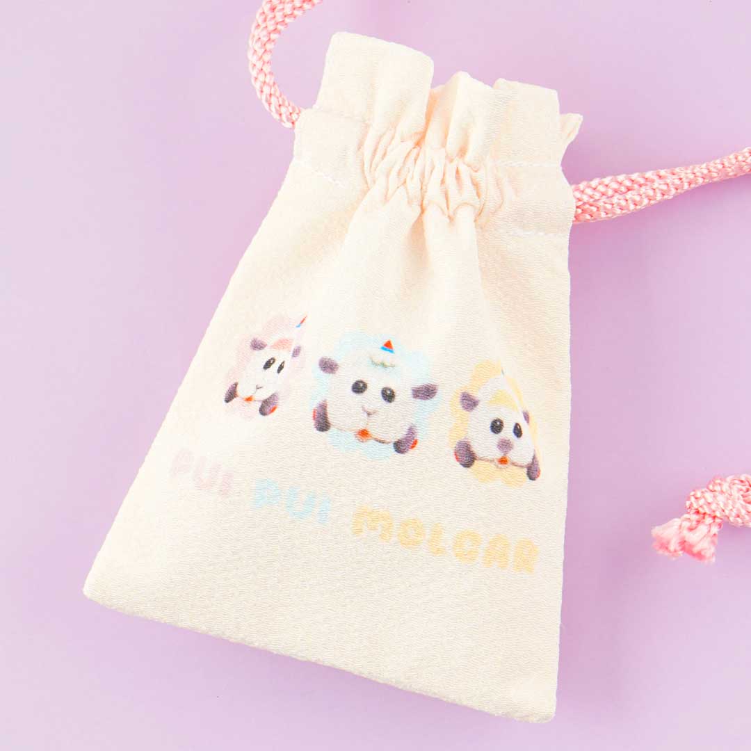 Pui Pui Molcar Mini Drawstring Pouch