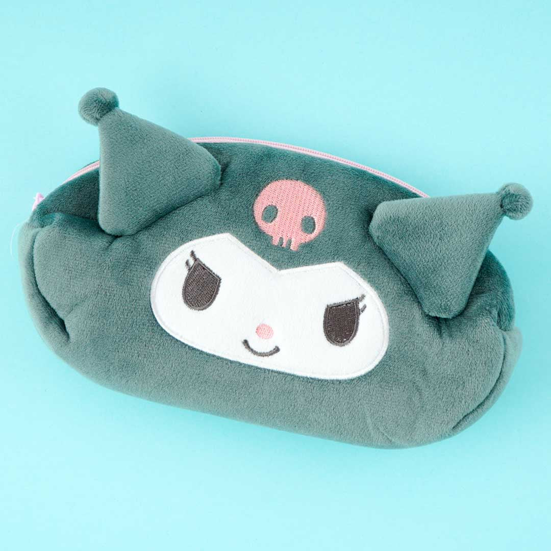 Kuromi Plushie Face Pen Pouch