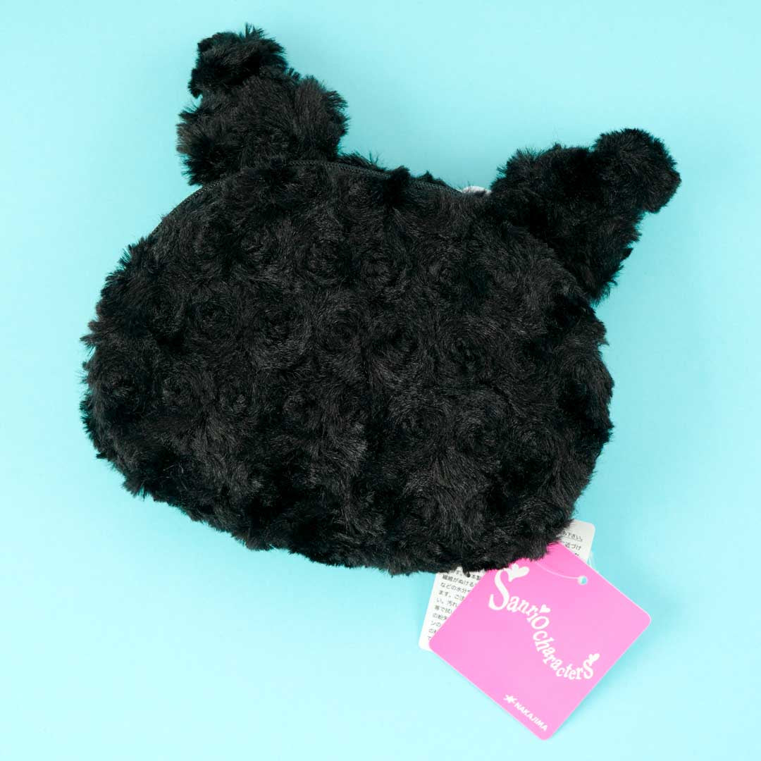 Kuromi Fluffy Plush Pouch