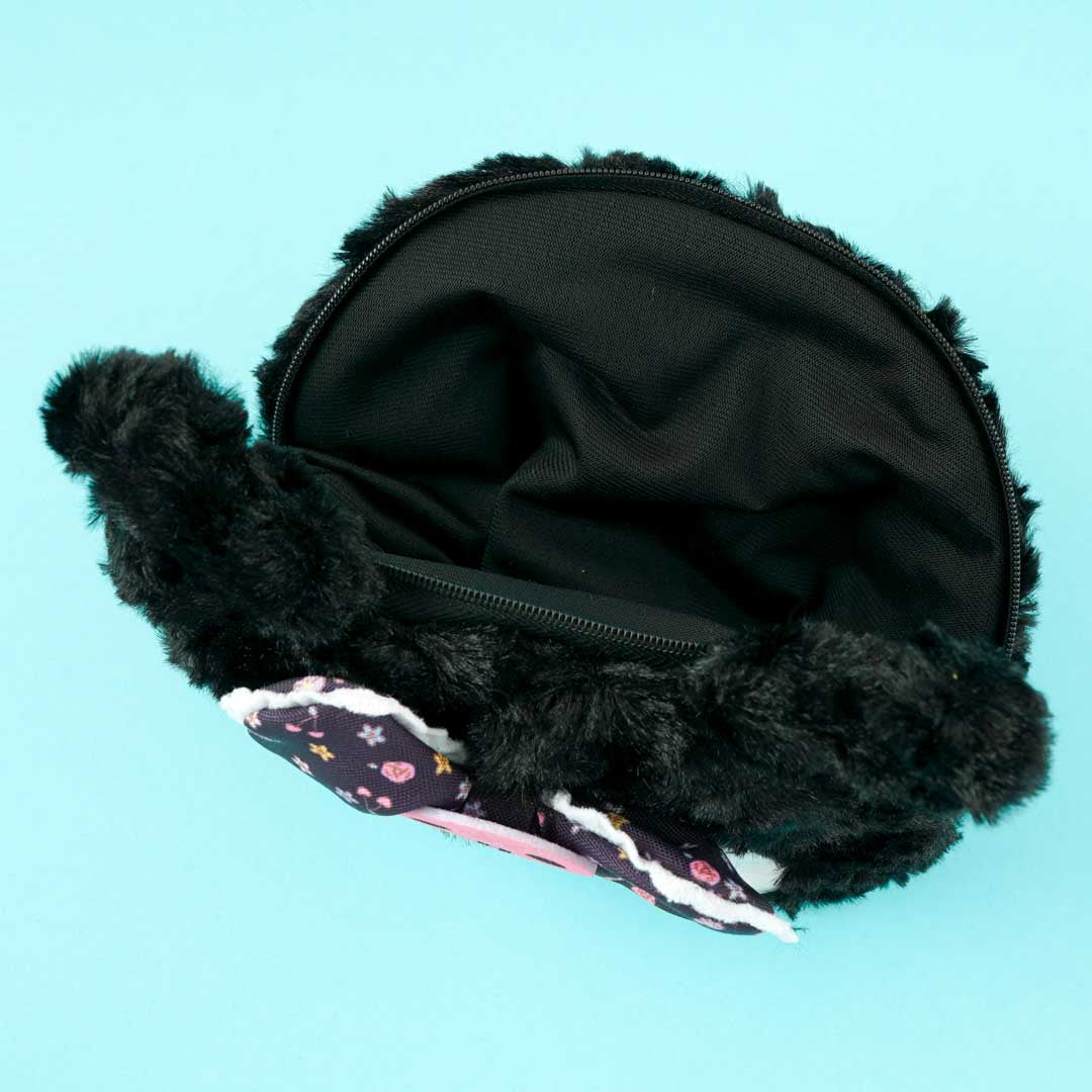 Kuromi Fluffy Plush Pouch