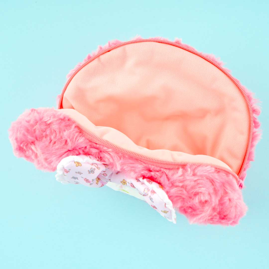 My Melody Fluffy Plush Pouch